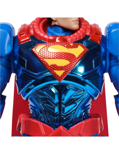 Figura de Acción Superman Metal Force 30 cm Coleccionable
