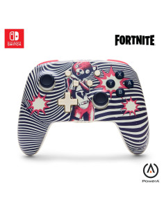 Controlador Inalámbrico PowerA para Nintendo Switch - Fortnite Cuddle Team Leader, Gamepad Bluetooth, Controles de Movimiento