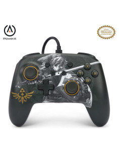 Controlador con cable PowerA para Nintendo Switch - Link
