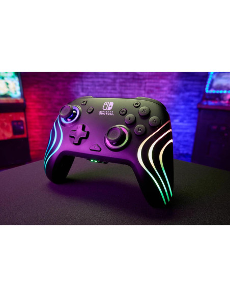 Controlador Inalámbrico RGB Afterglow Wave PDP - Nintendo Switch