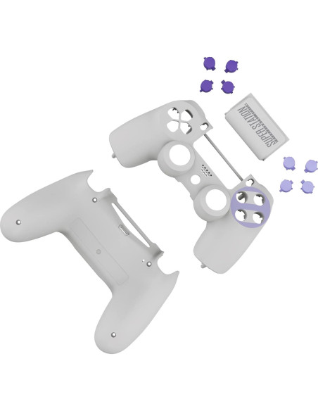 Carcasa Frontal y Trasera eXtremeRate SNES para PS4 Slim/Pro