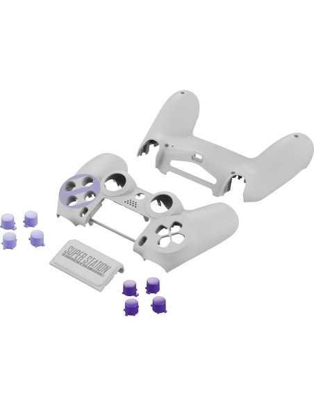 Carcasa Frontal y Trasera eXtremeRate SNES para PS4 Slim/Pro