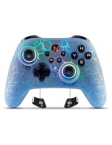 Controlador Pro Inalámbrico BINBOKPLAY para Switch - Gris RGB