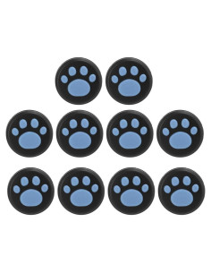 10 Piezas Agarre de Pulgar Silicona para Switch Lite - Azul