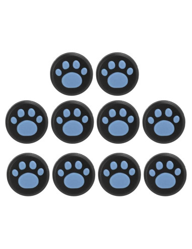 10 Piezas Agarre de Pulgar Silicona para Switch Lite - Azul