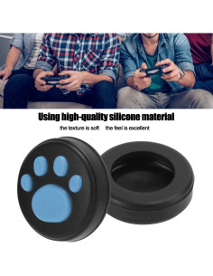 10 Piezas Agarre de Pulgar Silicona para Switch Lite - Azul 2