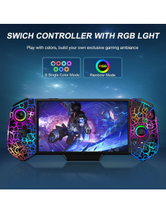 Controlador Pro AXYBCOOL para Nintendo Switch OLED - Joystick Hall 2