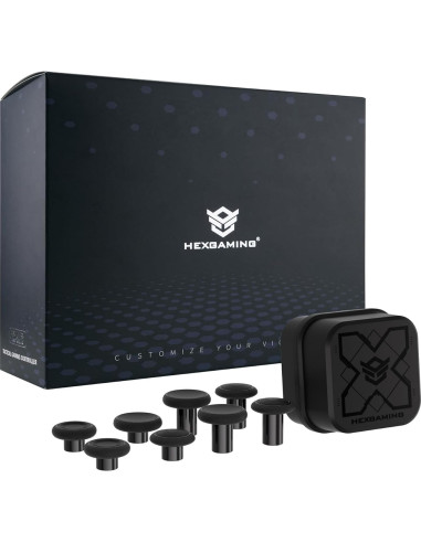 Controlador eSports HexGaming Phantom PS5/PC - Caos Negro