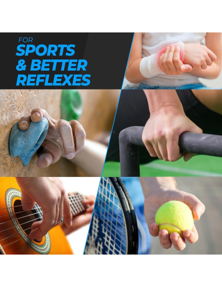 Kit de Entrenamiento de Fuerza de Agarre Roygra 5 Piezas