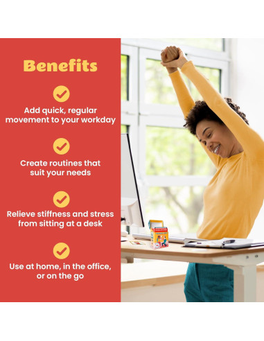 75 Tarjetas de Ejercicio Zinsk - Rutinas Rápidas en Silla