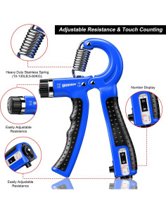 Fortalecedor de Agarre KDG P-01 2 Paquetes 4,54-59 kg 2