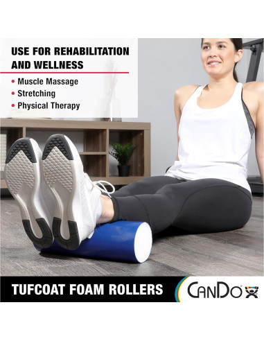 Rodillo de Espuma CanDo TufCoat 10,16 cm x 91,44 cm Azul
