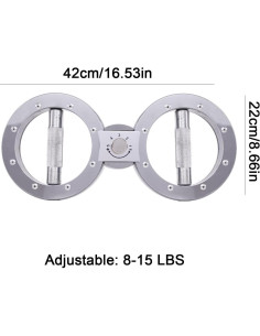 Entrenador de Antebrazo Genérico 15 lbs Ajustable 360 Unisex 2
