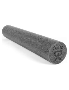 Rollo de Espuma CanDo Plus 15 cm x 45 cm Gris para Ejercicio