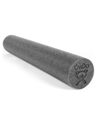 Rollo de Espuma CanDo Plus 15 cm x 45 cm Gris para Ejercicio