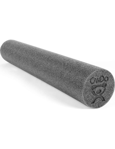 Rollo de Espuma CanDo Plus 15 cm x 45 cm Gris para Ejercicio