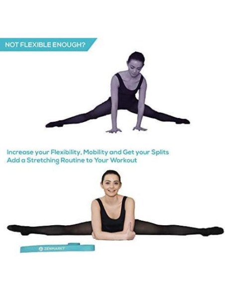 Banda de Estiramiento Zenmarkt para Ballet - Flexibilidad y Fuerza