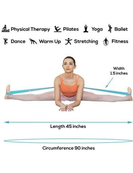 Banda de Estiramiento Zenmarkt para Ballet - Flexibilidad y Fuerza