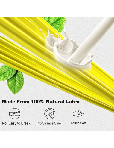 Juego de Bandas de Resistencia GOAITOU 150x15cm para Ejercicio