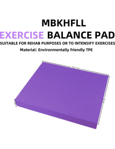 Almohadilla de Equilibrio MBKHFLL 39.9x33x5.1cm Antideslizante 2