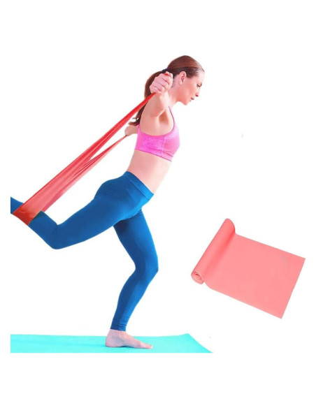 Banda de Resistencia Rosa KEVENZ - Ecológica, 15.29x12.06cm