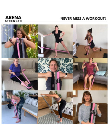 Conjunto de 4 Bandas de Resistencia Arena Strength - Ejercicio en Casa