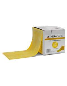 Bandas de Resistencia THERABAND Amarillo Delgado 45.72m