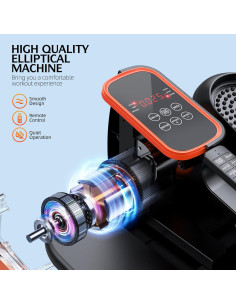 Elíptica Bajo Escritorio DUREXO EB-030 Silenciosa 12 Velocidades 2