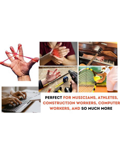 Ejercitador de Manos FlexEx - Fortalecedor de Agarre, 3 Resistencias 2