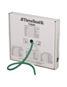 Tubo de Resistencia THERABAND Verde Pesado 7.62m - Ejercicio y Rehabilitación