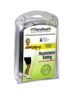 Tubo de Resistencia Theraband Amarillo Delgado 1.36 kg 2