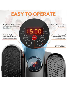 Máquina Elíptica Bajo Escritorio ARTHOOT AH-35 con Control Remoto 2