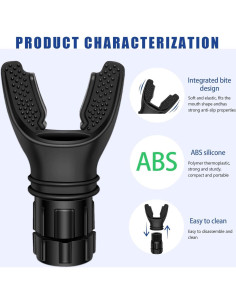 Entrenador de Respiración CLEMENT CLARKE Modelo 3120001 Silicona 2