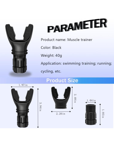 Entrenador de Respiración CLEMENT CLARKE Modelo 3120001 Silicona