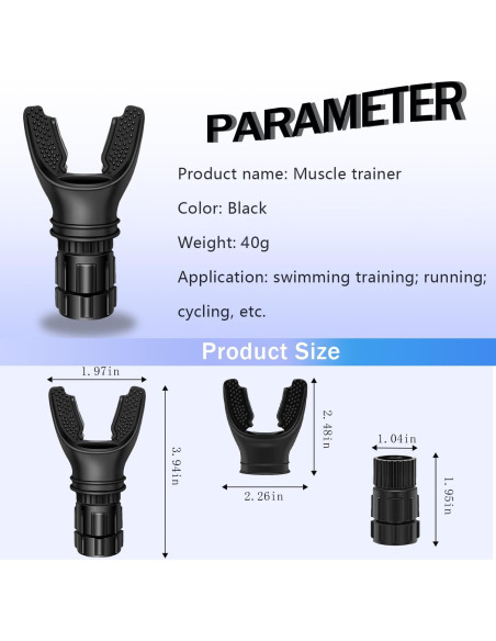 Entrenador de Respiración CLEMENT CLARKE Modelo 3120001 Silicona