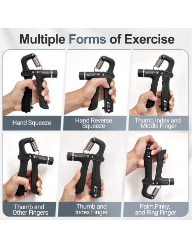 Kits de Entrenador de Fuerza de Agarre TADAKAZU 5 Piezas