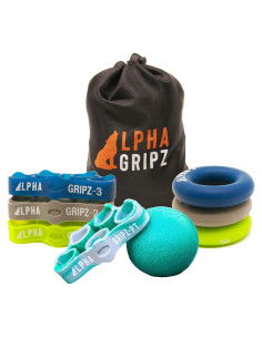 Kit de Recuperación Alpha Gripz PT - Fortalecimiento Antebrazo