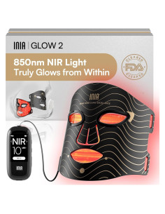 Máscara de Terapia de Luz Roja INIA - 4 Modos, 220 Chips LED