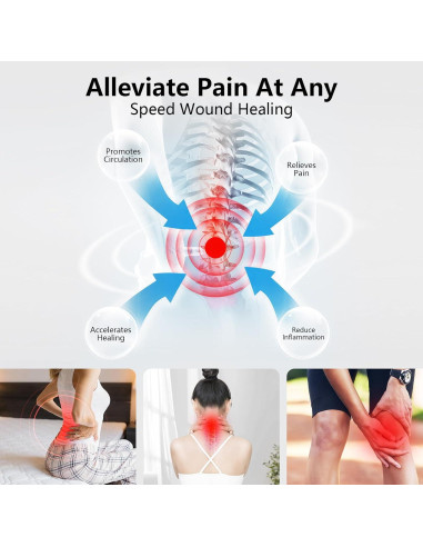 Lámpara de Terapia de Luz Roja SUXIO 165 LED 660-820nm