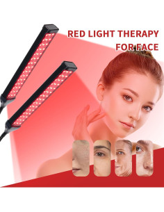 Lámpara de Terapia de Luz Roja SAVILER 4 Cabezas Ajustable 2