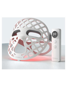 Máscara LED de Belleza AROZA KFB265 - Terapia Luz Roja y Azul