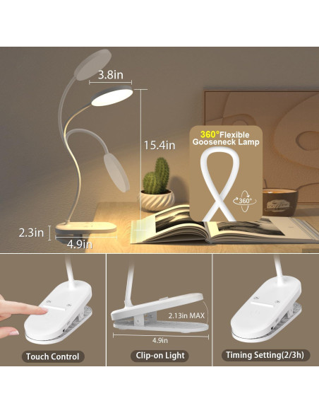 Lámpara de Luz Roja Haigvel 630nm Recargable para Dormir Lámpara de Luz Roja Haigvel 630nm Recargable para Dormir