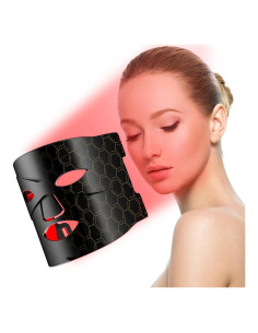 Máscara de Luz LED Terapia Roja LAFCARE 7+1 Colores 850nm