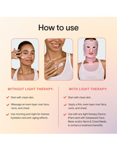 Crema Antienvejecimiento Solawave LightBoost 180ml