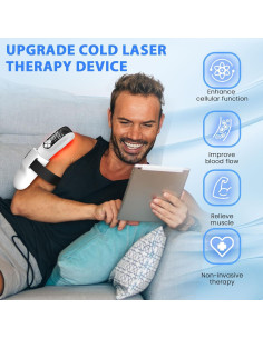 Dispositivo de Terapia con Láser Frío Hubei YJT 2-en-1 Luz Roja e Infrarroja 2