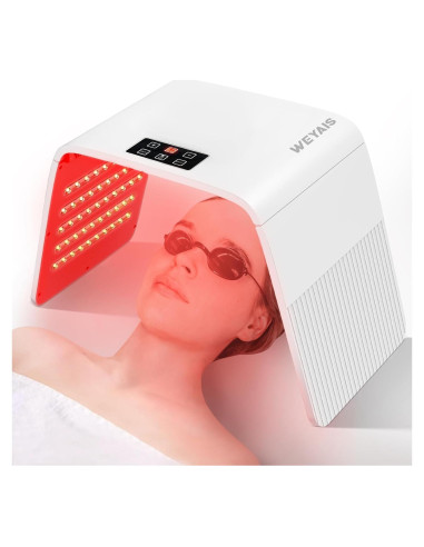 Máscara Facial de Terapia LED 7 Colores Weyais - Cuidado de Piel