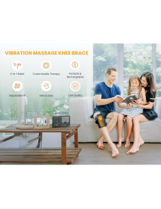 Férula de Rodilla ThermoLife con Luz Roja y Masaje Vibrante 2