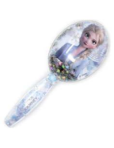 Cepillo de Pelo Luv Her Frozen II Copos de Nieve Plateado