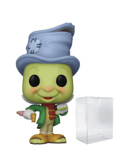 Figura de Vinilo Pop! Grillo Jiminy Funko 9,53 cm Disney