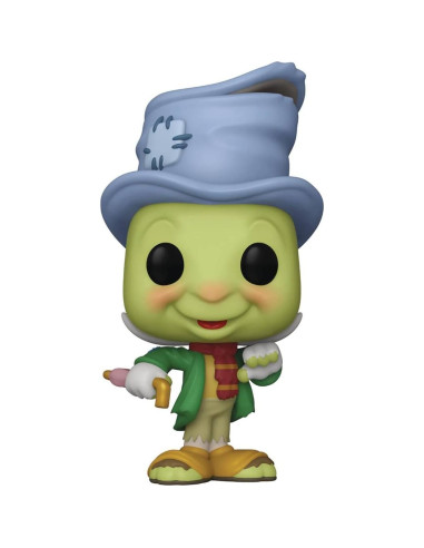 Figura de Vinilo Pop! Grillo Jiminy Funko 9,53 cm Disney